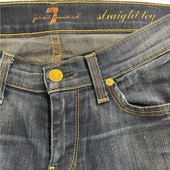 7 For All Mankind – Straight Leg, Sz 25, Everyday Essential, EUC - Picture 5 of 8